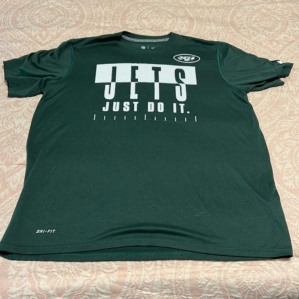 NIKE XL NEW YORK JETS MENS T SHIRT